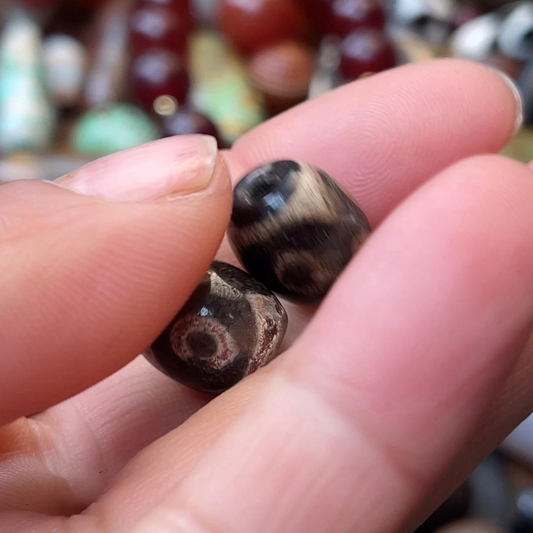 玛瑙/玉髓合金珠子