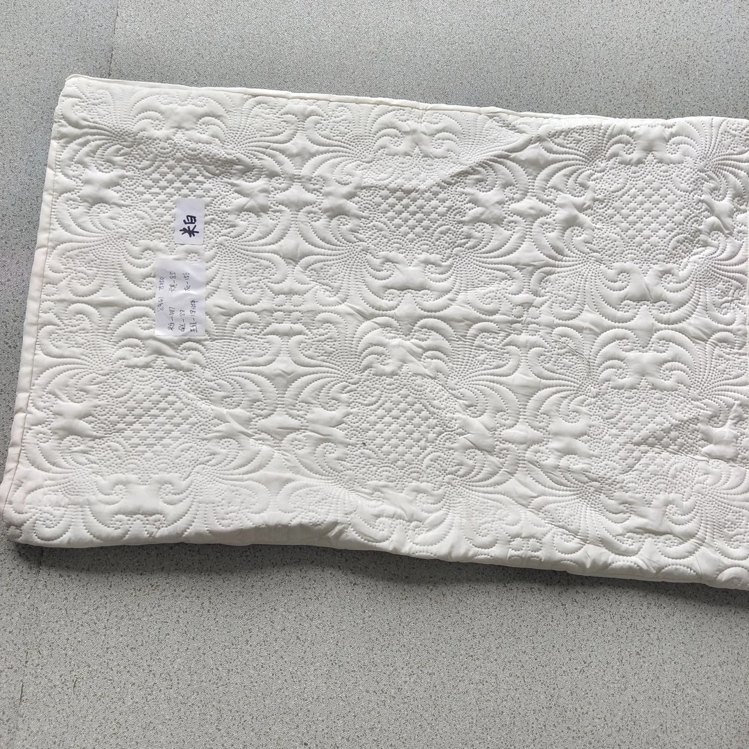 8A41压花枕套（75x50cm)尺寸上下差异5公分