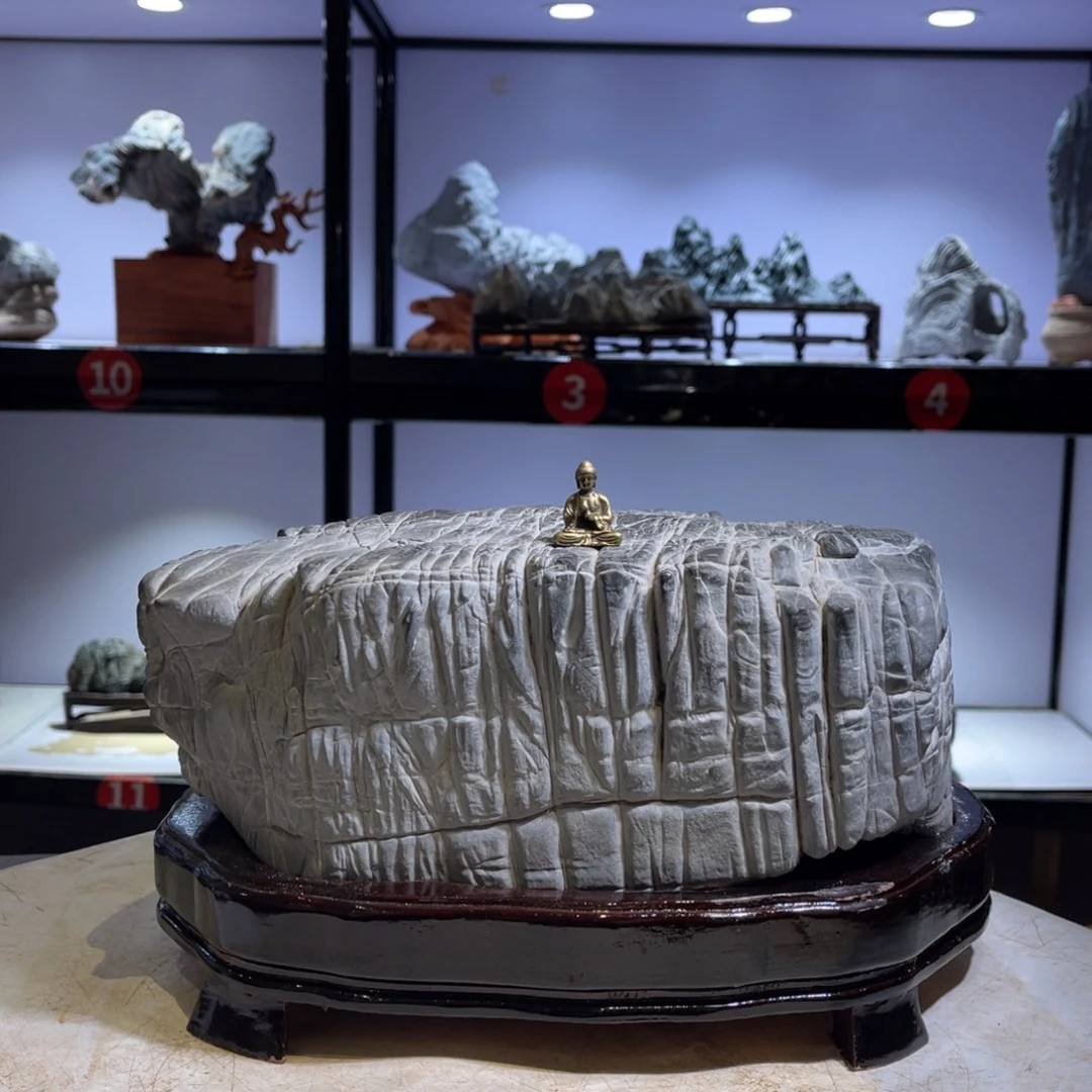 九***一石材灵璧奇石文化