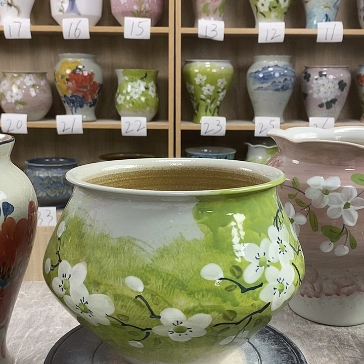 缸13zp景德镇陶瓷花盆