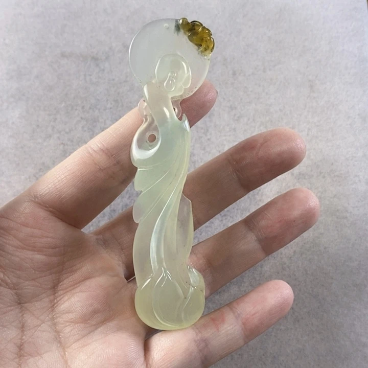 岫玉挂件吊坠未镶嵌
