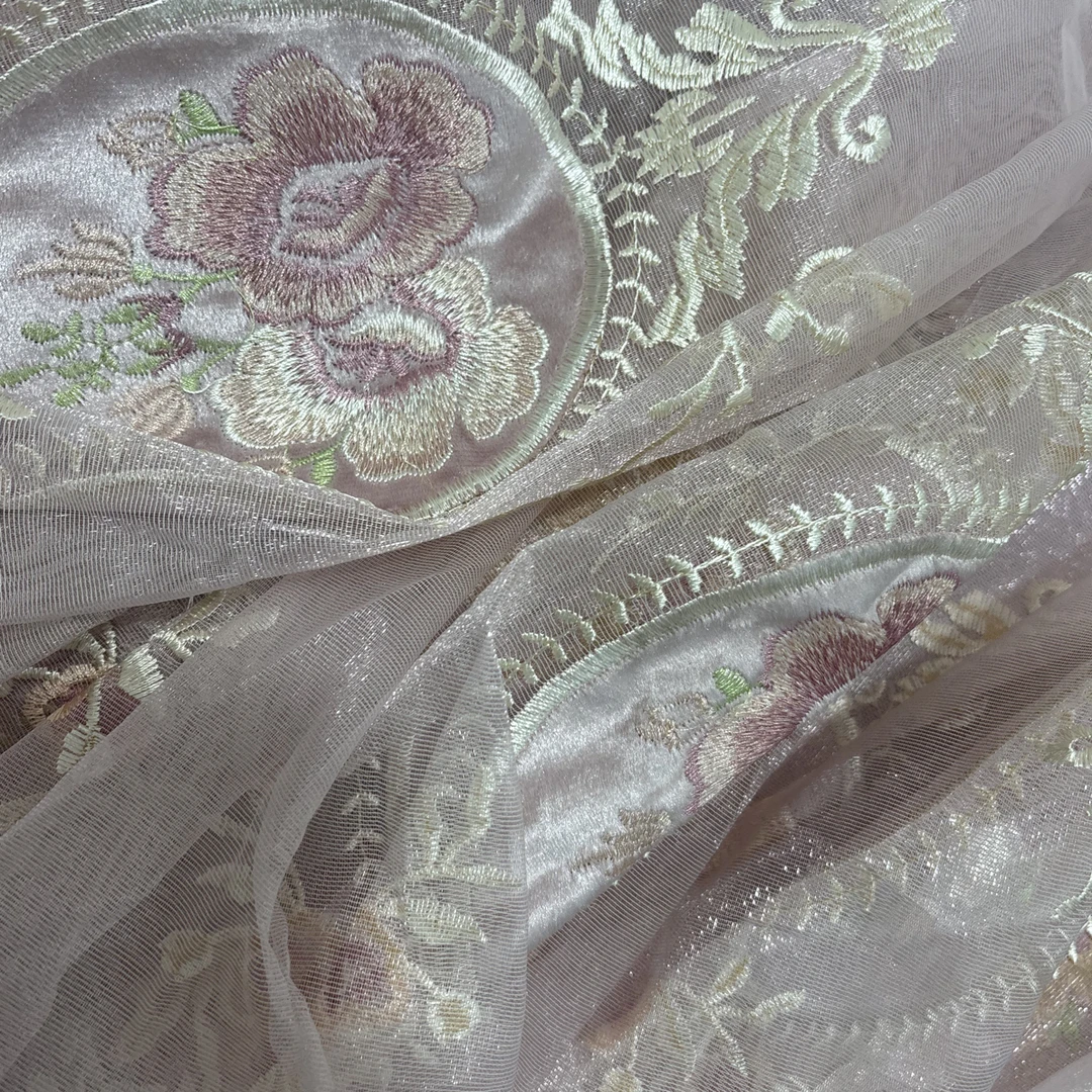 7018 6×2.84 绣花纱