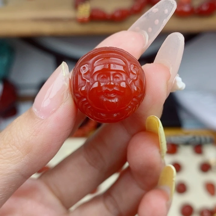 阿***食玛瑙/玉髓未镶嵌颈饰