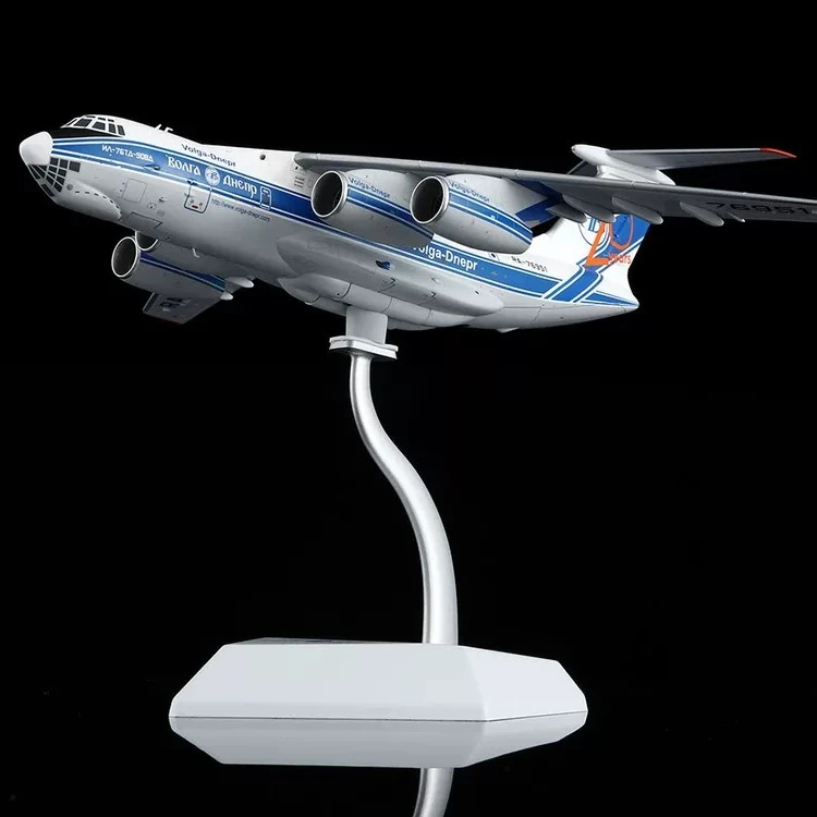 SQ Wings 1/200伏尔加航空伊尔IL-76 合金飞机模型RA-76503运输机