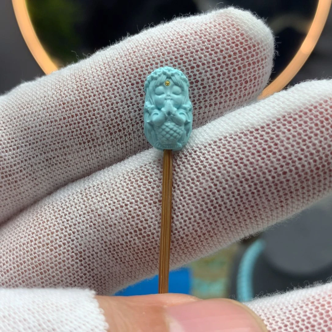 绿松石挂件未镶嵌