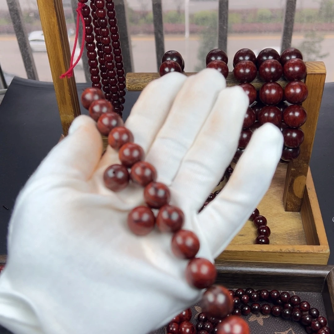 小叶紫檀手串/手链1.5 14颗 拆房料