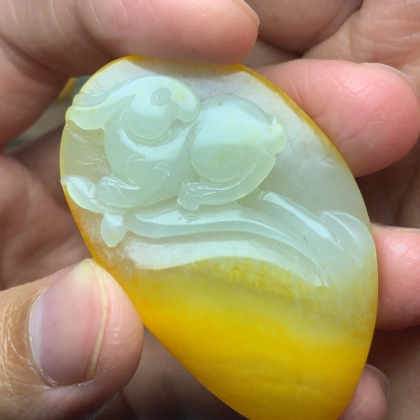 【闪购商品】颈饰未镶嵌和田玉