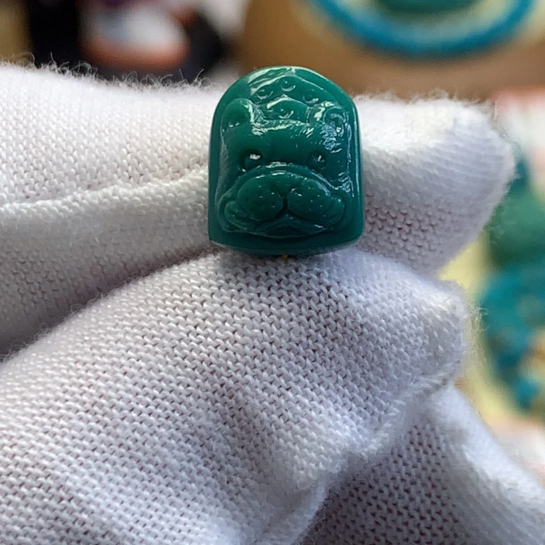 绿松石未镶嵌原矿绿松石配饰