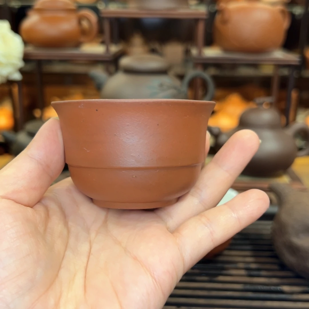 【闪购商品】茶壶紫砂品****8一厂 金钟杯 100cc