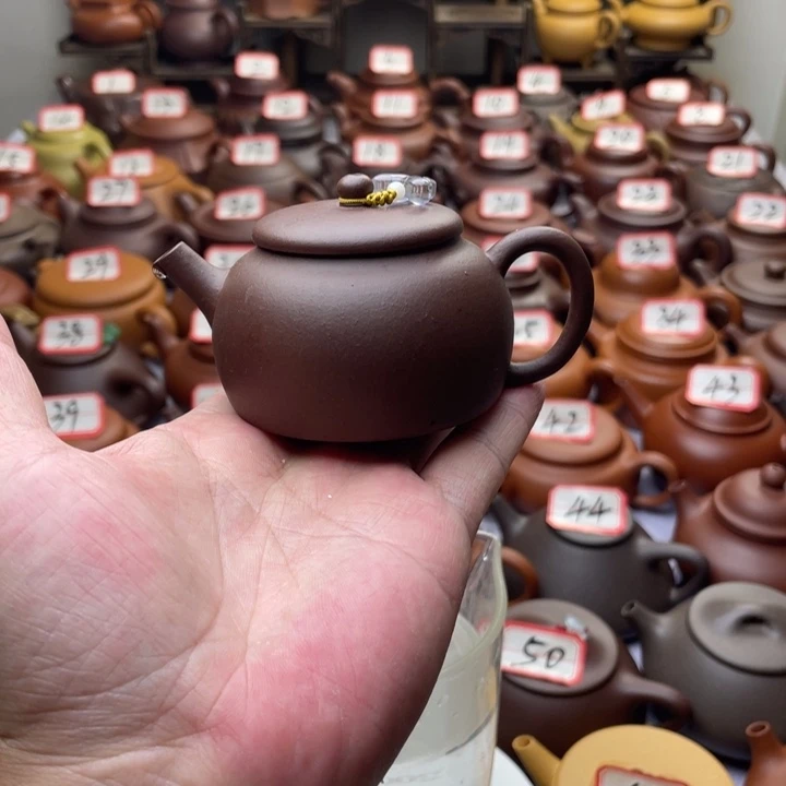 茶壶紫砂宜兴紫砂半手工