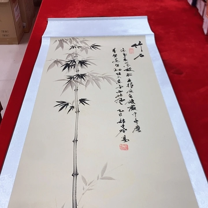 书法真人创作手写作品