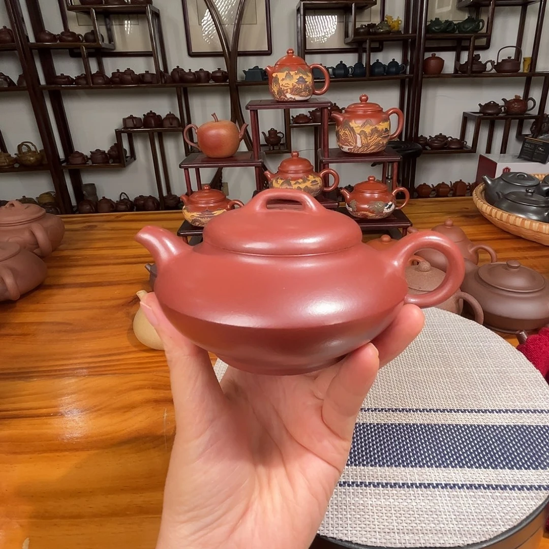 茶杯紫砂宜兴原矿无添加紫砂壶160c