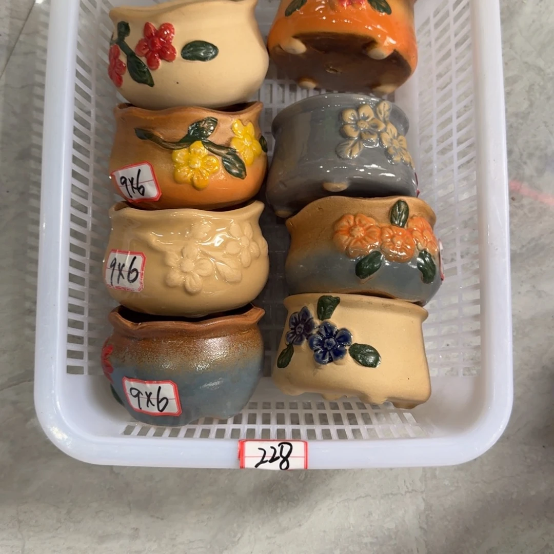 紫砂花盆粗陶粗陶
