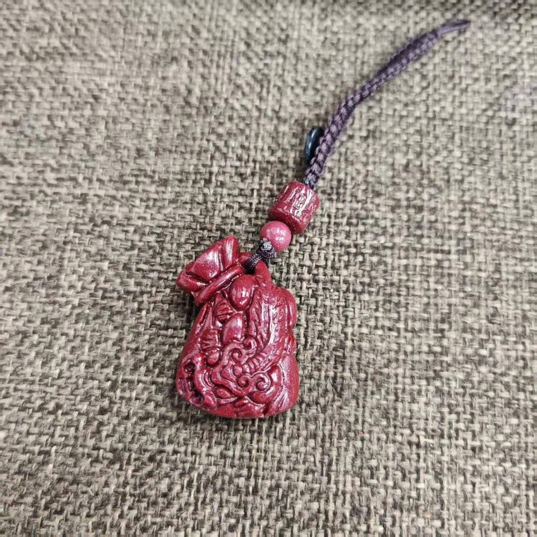 含辰砂工艺品NX551-袋子钥匙包包挂