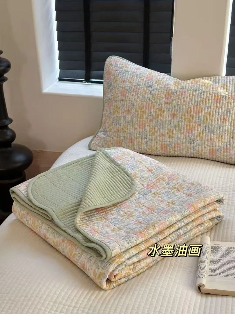 【喜上棉品】2025夏季新品 2.2*2.3M双面莫代尔床盖软凉席三件套