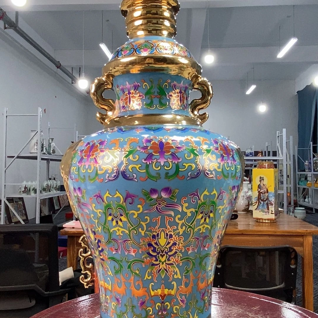 摆件景德镇花瓶陶瓷摆件