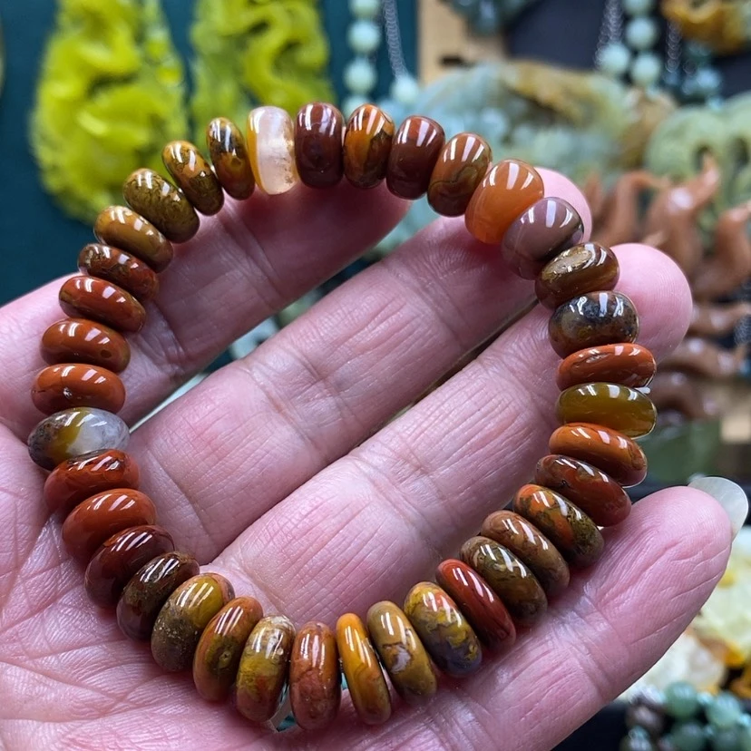 【闪购商品】未镶嵌手链战国红玛瑙/玉髓