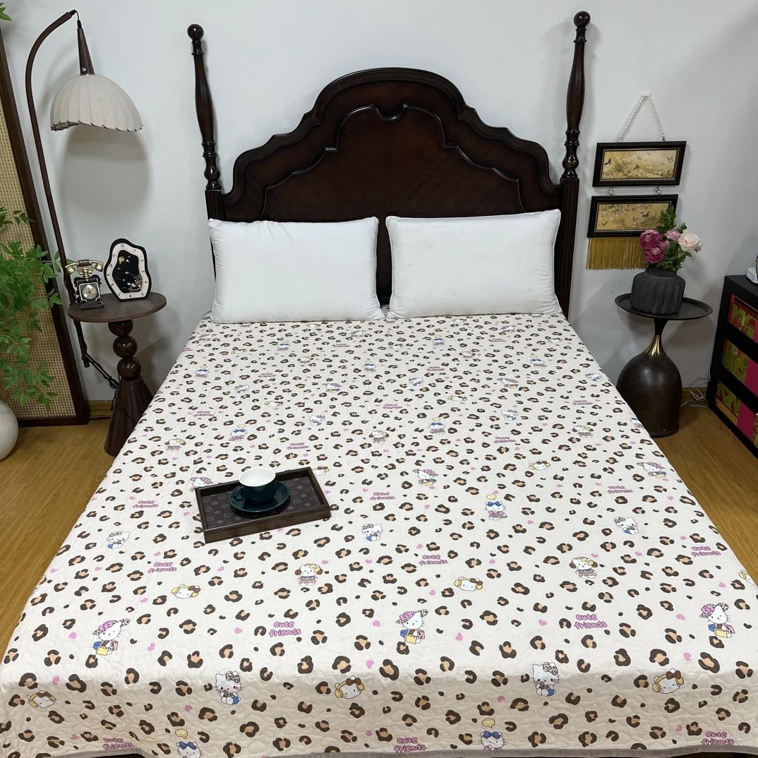 韩系一面棉一面绒单床盖200*230微瑕～N004