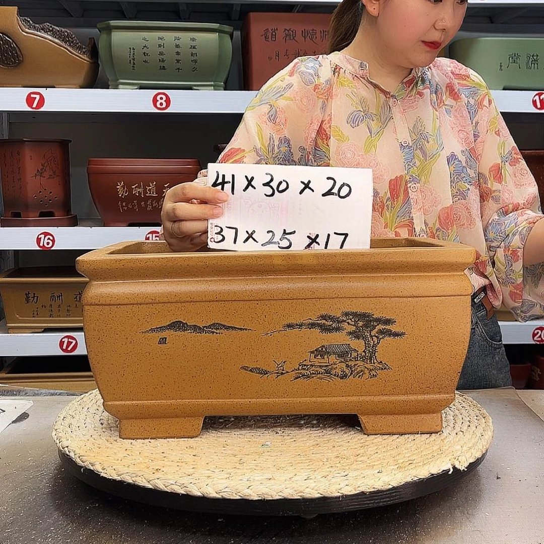 紫砂花盆紫砂花盆