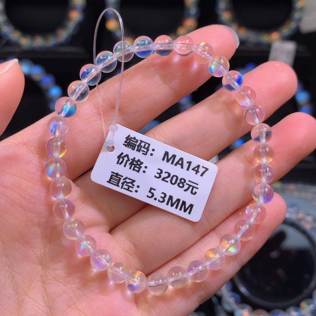 月光石手链未镶嵌马岛MA147#5.3mm