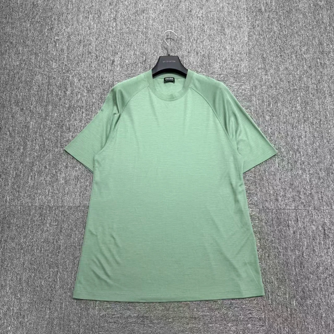 99新 ZEGNA Zegna 纯色短袖/xxl码/编码13029