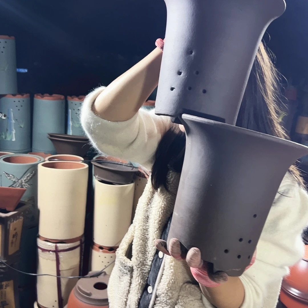 18+18素面兰花盆花盆花盆