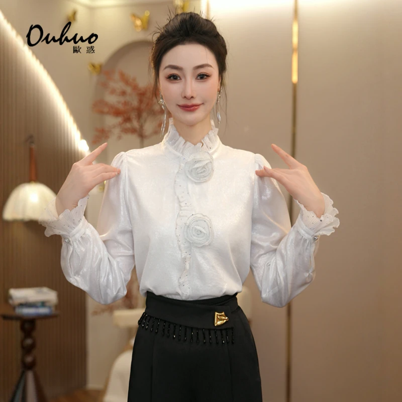 2025春季新款上衣气质优雅时尚OHSHH11248