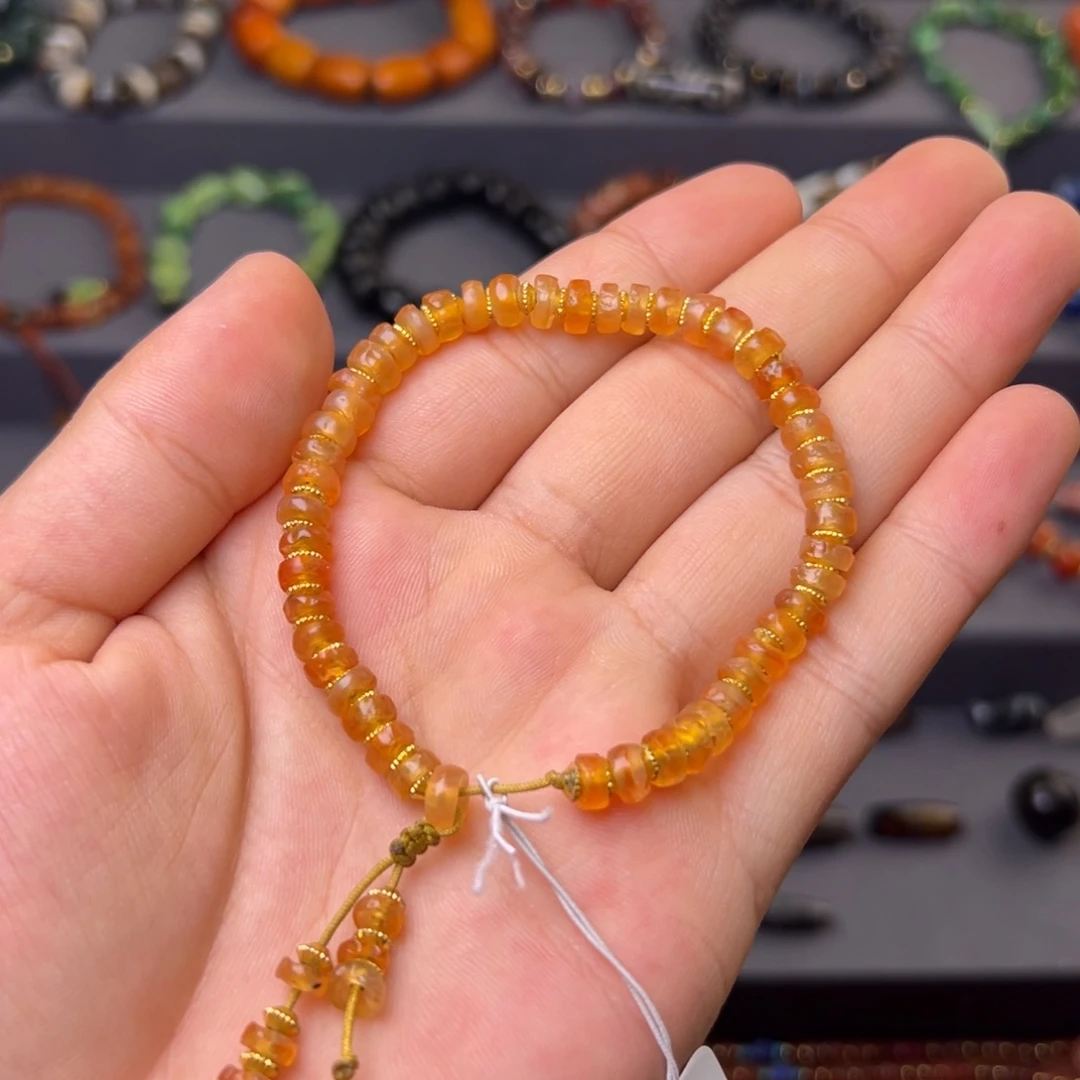 玛瑙/玉髓合金颈饰