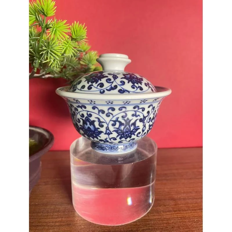立勤堂 青花盖碗 LQ361