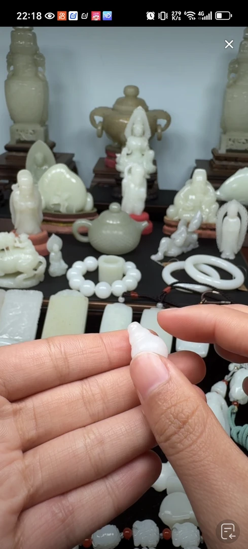 和田玉挂件未镶嵌