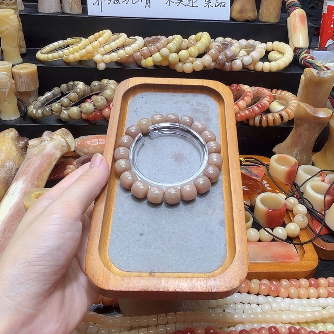 无非金属老型珠老料手串