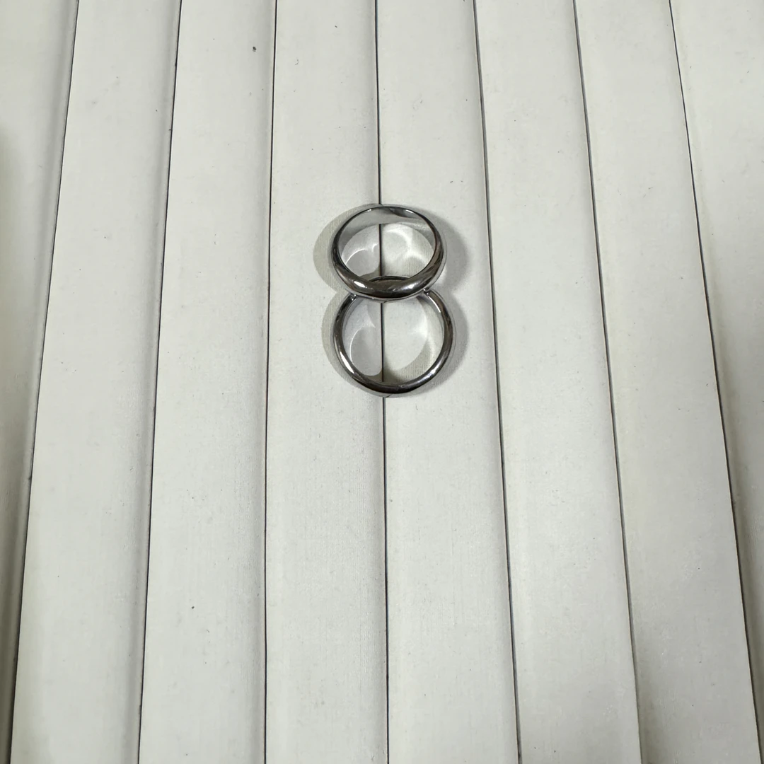 戒指 ｛质检发货｝素圈戒指D17