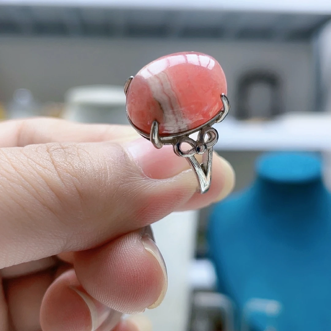 【闪购商品】合金戒指玛瑙/玉髓