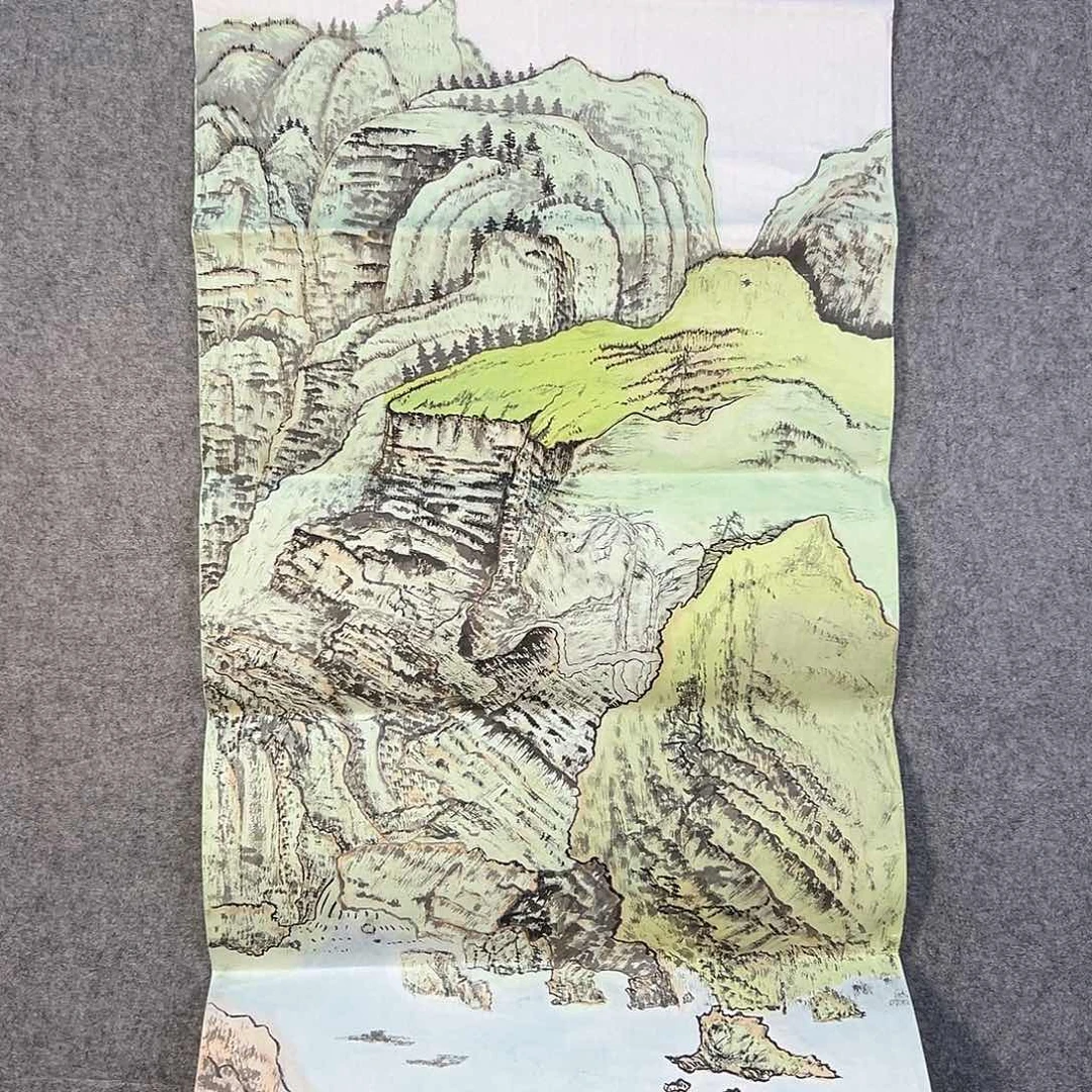 国画717 花鸟在此处飞翔也不太可能