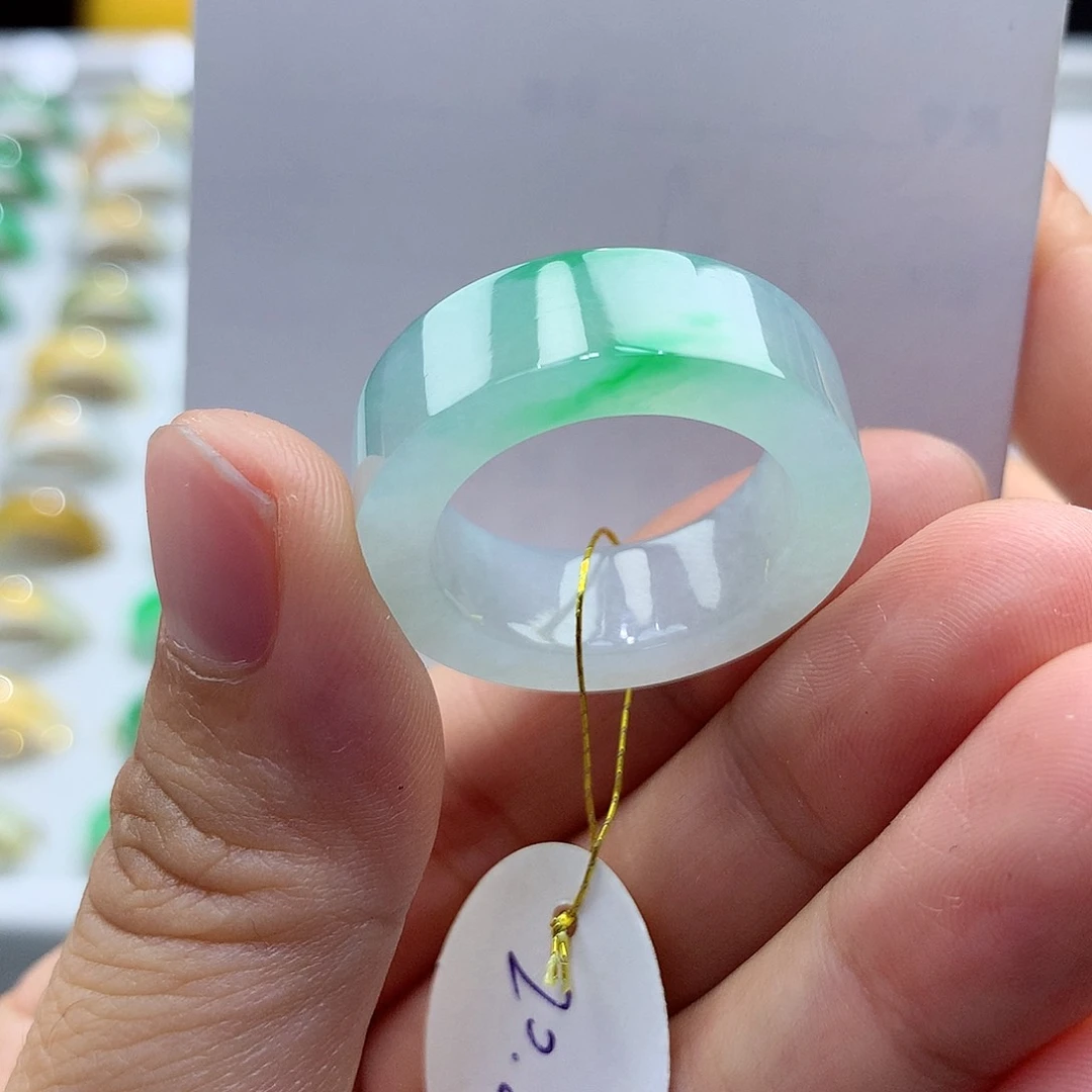 翡翠戒指未镶嵌唐****S21圈