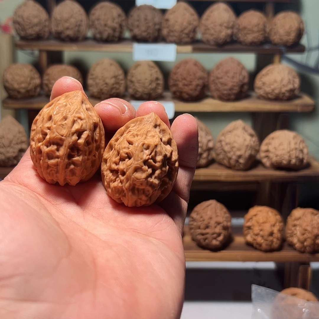 加*文玩核桃，平谷火苗