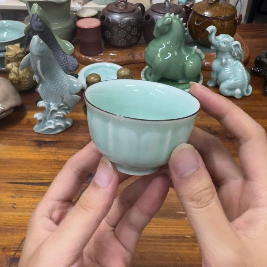 小仲青瓷茶器微瑕9001