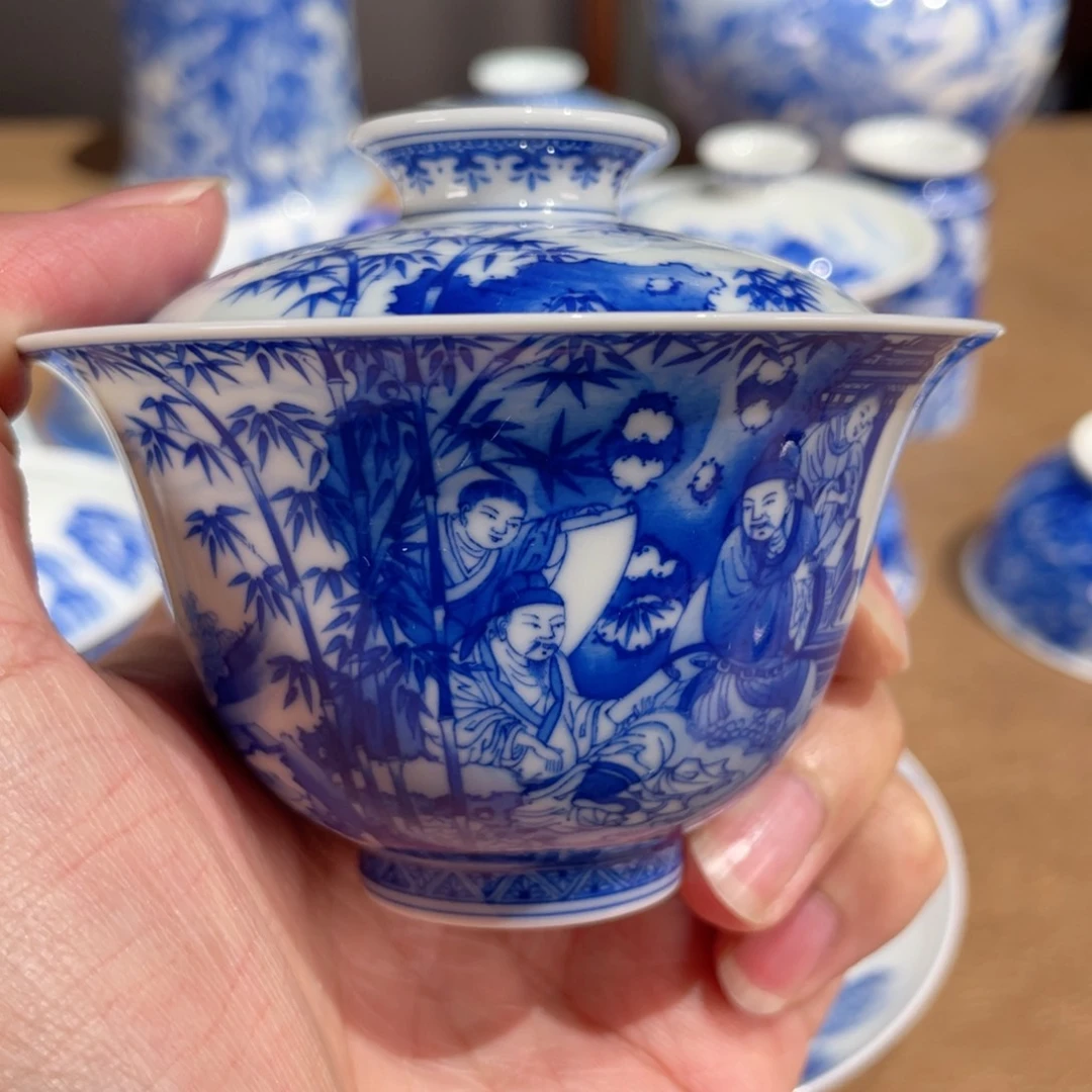 杯 精工细画 仪贤堂制