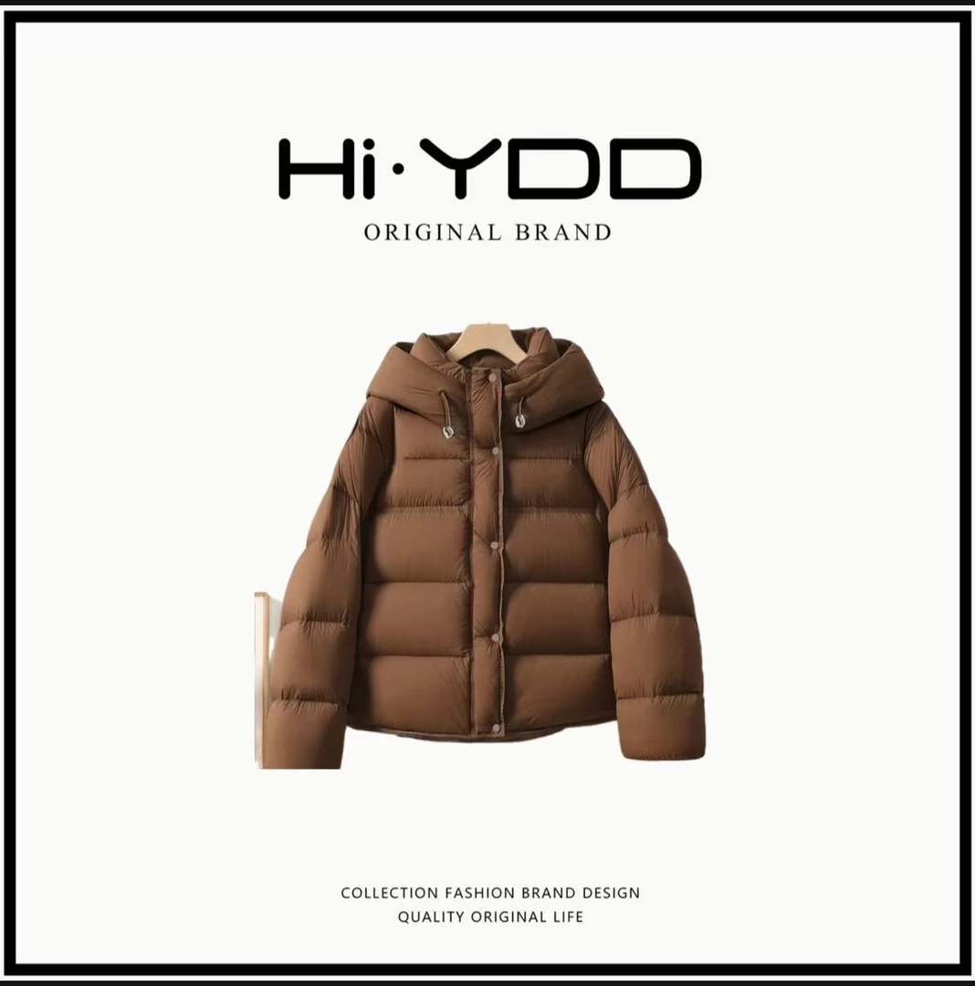 【505】冬季女外套轻薄宽松保暖新款2025加厚保暖时尚面包服