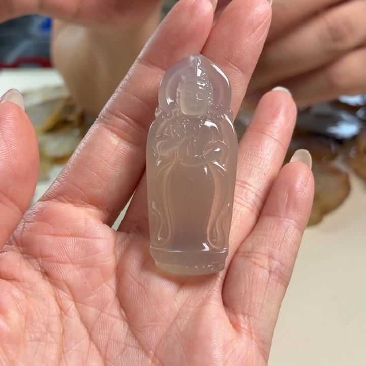 玛瑙/玉髓吊坠(不含链)未镶嵌