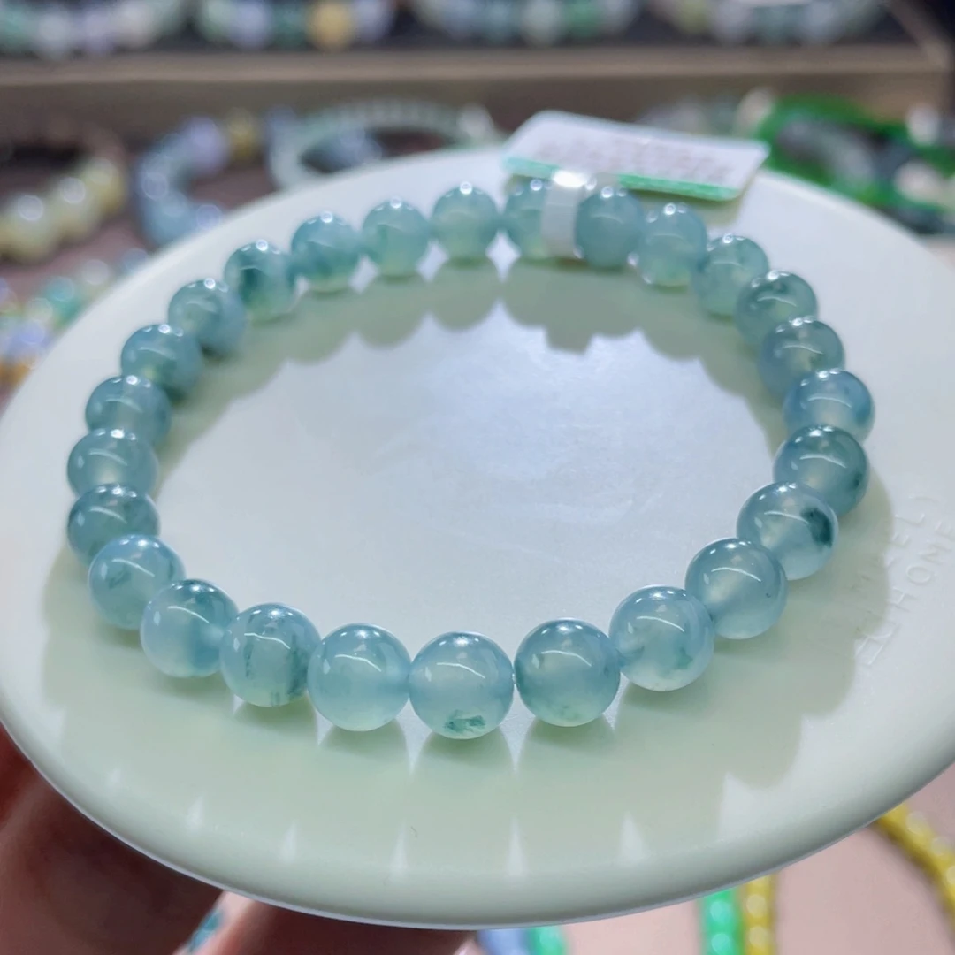 未镶嵌手链翡翠卡7