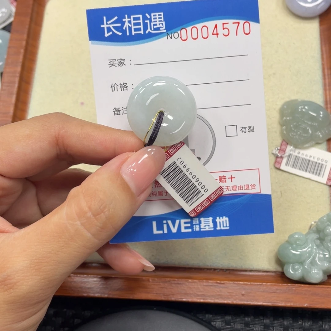 颈饰未镶嵌翡翠x4570