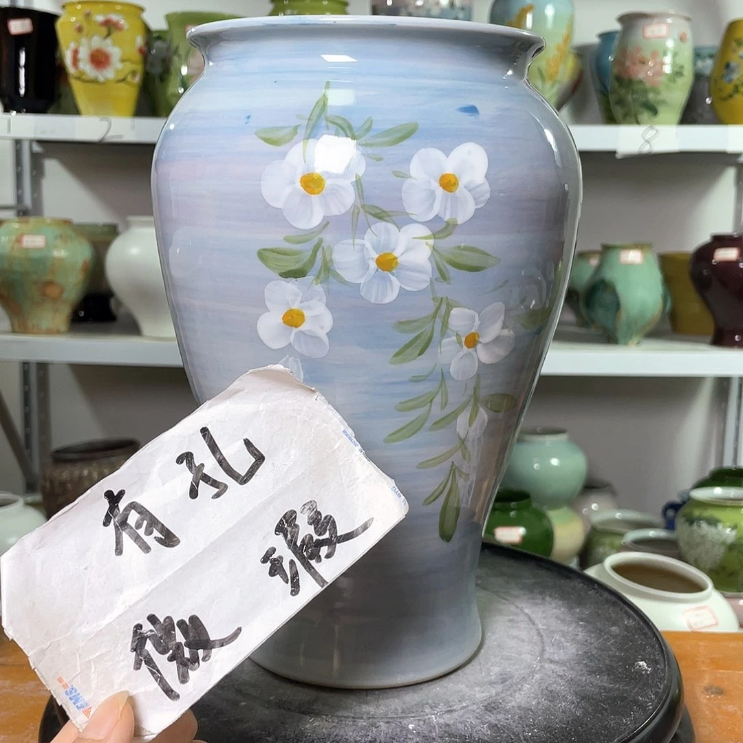景德镇陶瓷花盆花器微瑕369
