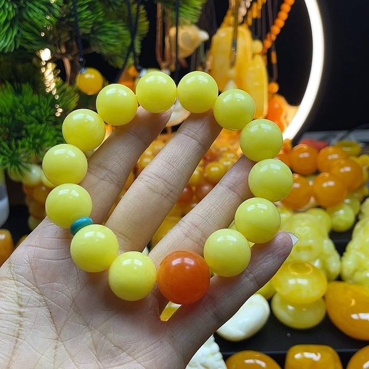 ️***非金属虎皮纹手串