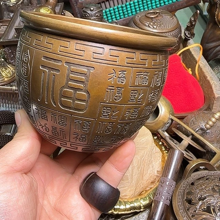 铜器办公室茶室摆件