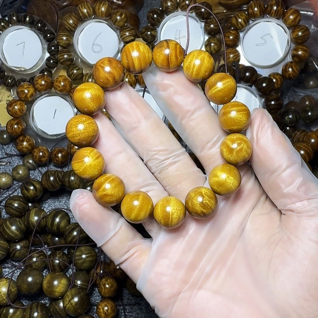 金丝楠手串/手链小叶桢楠