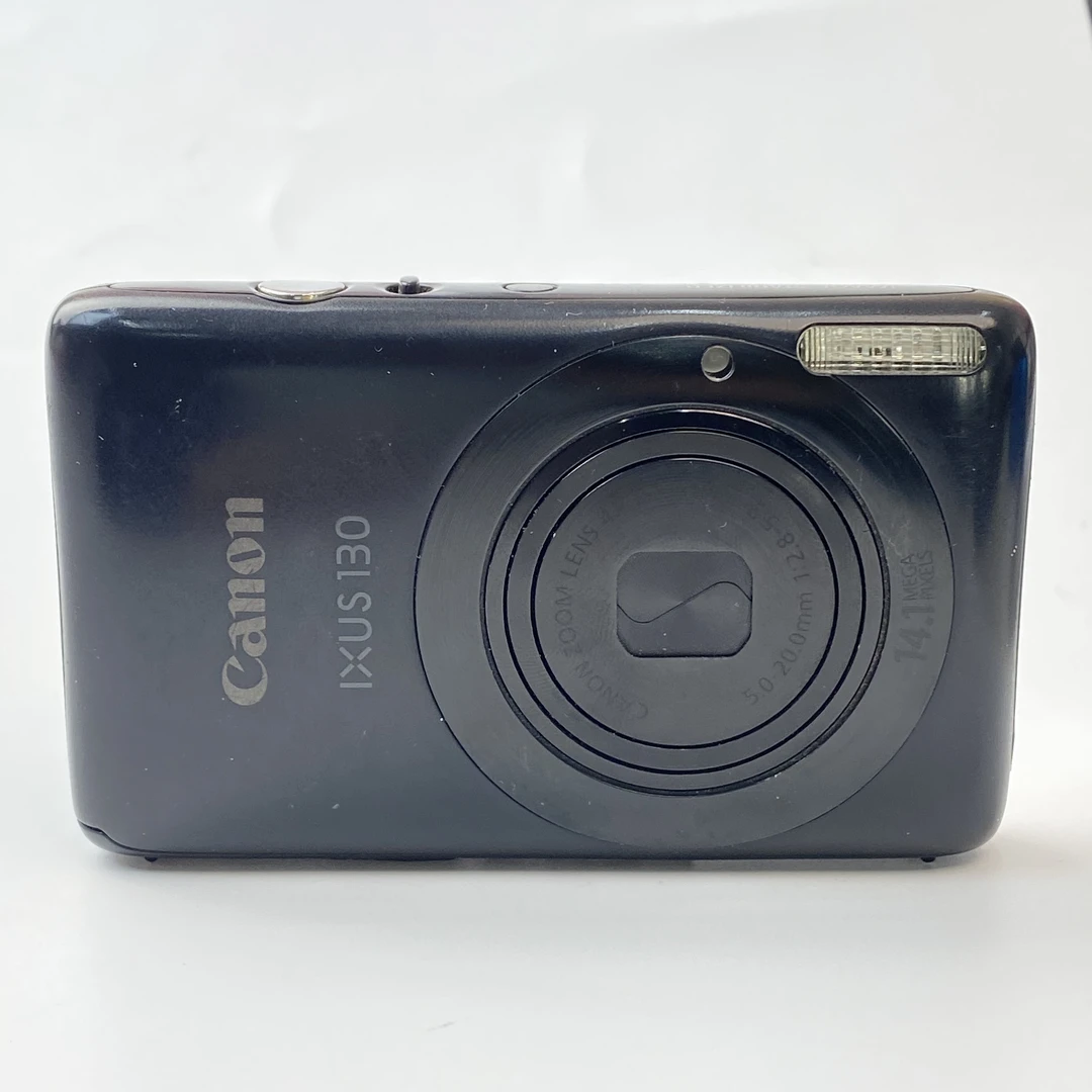 95新 Canon/佳能 ixus130黑色1410w像素4x光变ccd数码相机