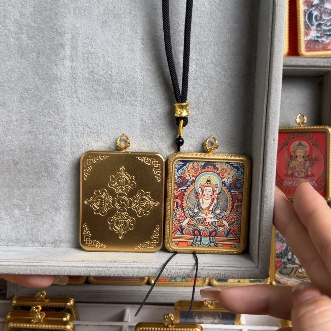 胖***溪吊坠单面 大日 定制