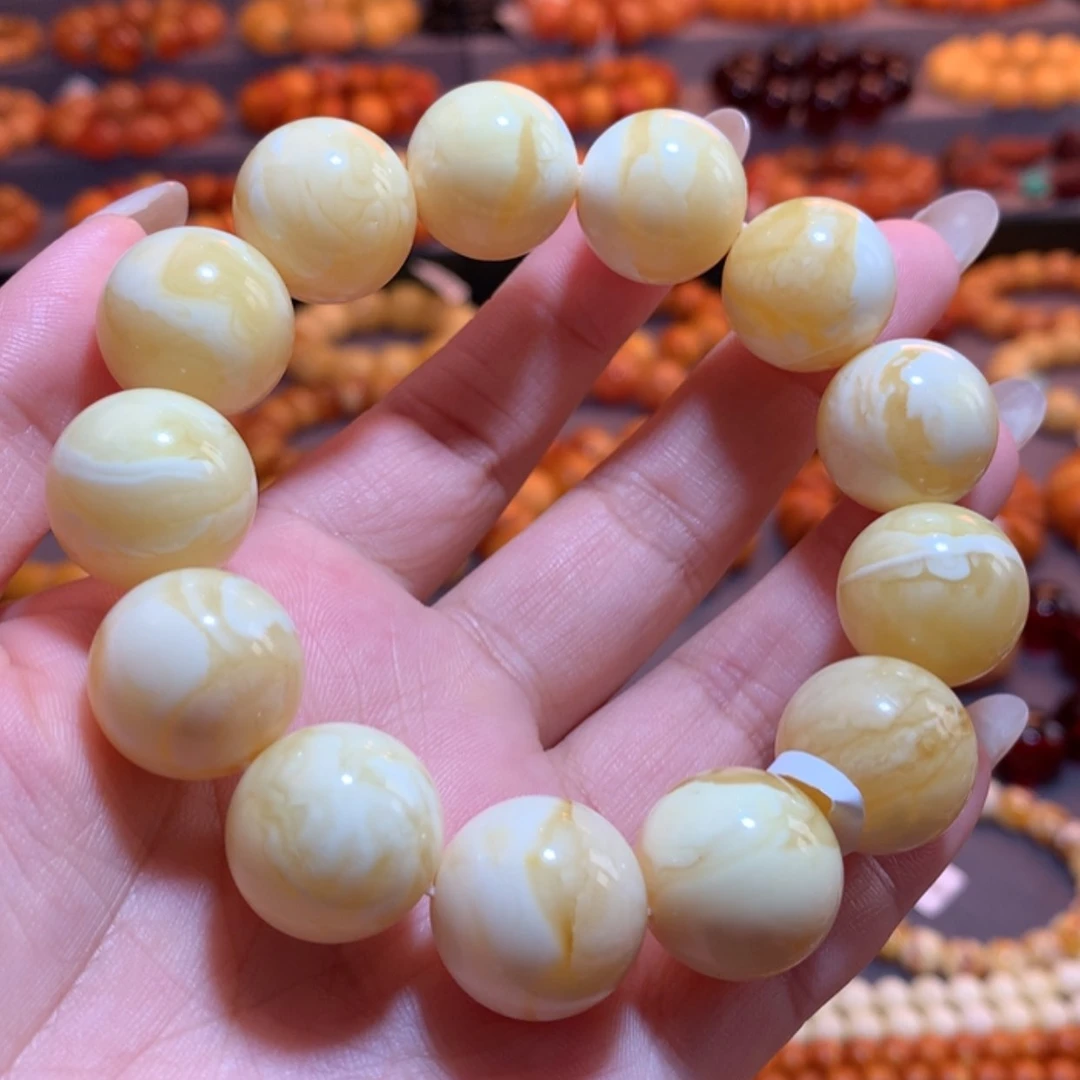 【闪购商品】手串蜜蜡未镶嵌蜜蜡手串