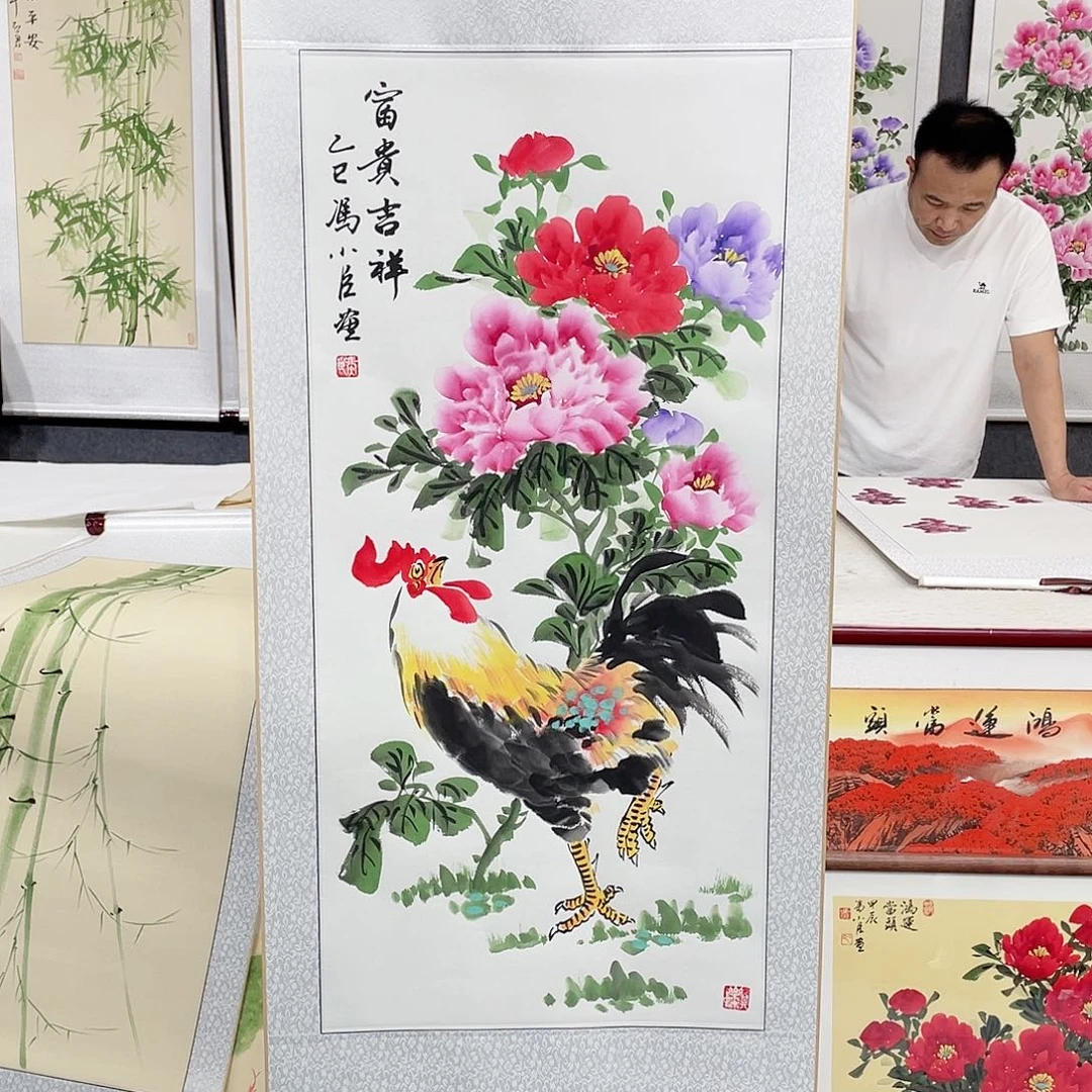 国画手绘作品手绘作品